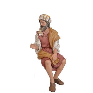 14128-Figuras-de-Belén-Geles-pastor-sentado-14cm