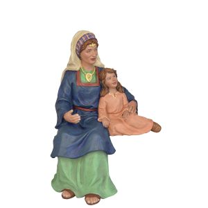 19115-Figuras-de-Belén-Geles-pastora-con-nina-19cm