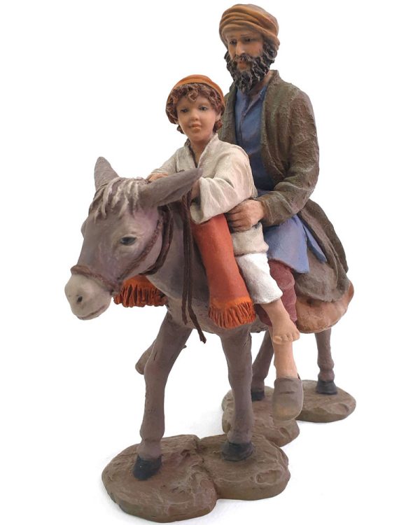 432-Figuras-de-Belén-Montserrat-Ribes-dos-pastores-encima-del-burro-15cm