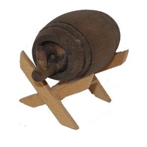 68496-complementos-para-belén-miniaturas-utensilios-varios-tonel-c-soporte-6cm