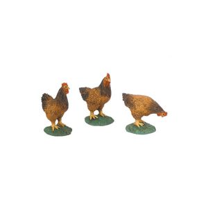 28051-complementos-para-belén-animales-gallinas-Oliver-12-21cm