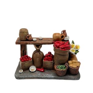 349816-complementos-para-belén-miniaturas-puestos-venta-15x7x10cm