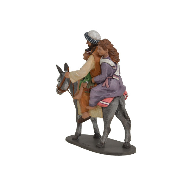 14079-Figuras-de-Belén-Geles-burrita-con-pastor-y-ninos2-14cm