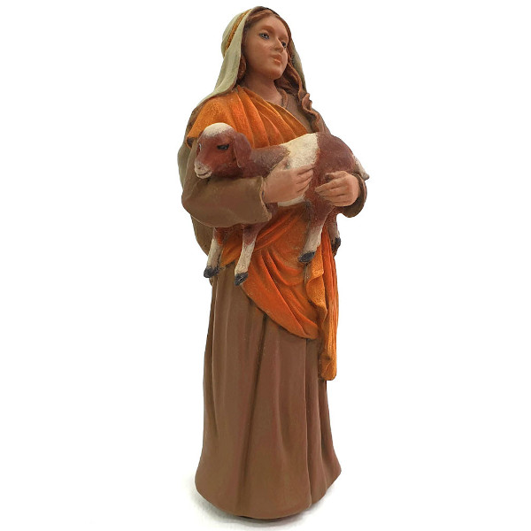 456-Figuras-de-Belén-Montserrat-Ribes-mujer-con-una-cabra-15cm