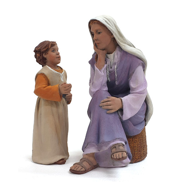 566-7-Figuras-de-Belén-Montserrat-Ribes-grupo-escuchando-17cm