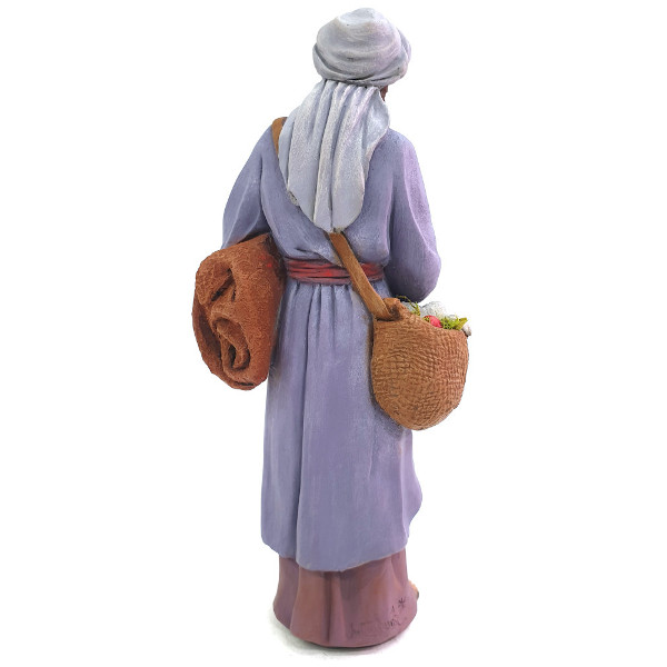 Mujer con manta - Montserrat Ribes - 20 cm - Imagen 3