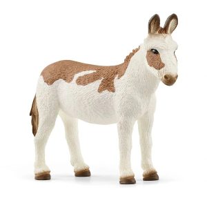 13961-animales-Schleich-burro-americano-moteado-7,8x2,2x6,6cm