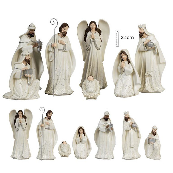JV-25284-figuras-de-belén-otros-misterio-blanco-plata-22cm