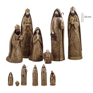 JV-26151-figuras-de-belén-otros-misterio-marron-flor-dorada-34cm
